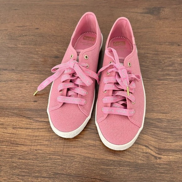 Keds x Kate Spade New York Kickstart Logo Foxing Sneakers- Size 8.5 - Picture 9 of 10